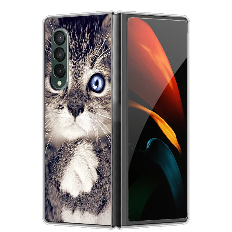 Stylish Hard Clear Protective Phone Case - Cute Fashion Design