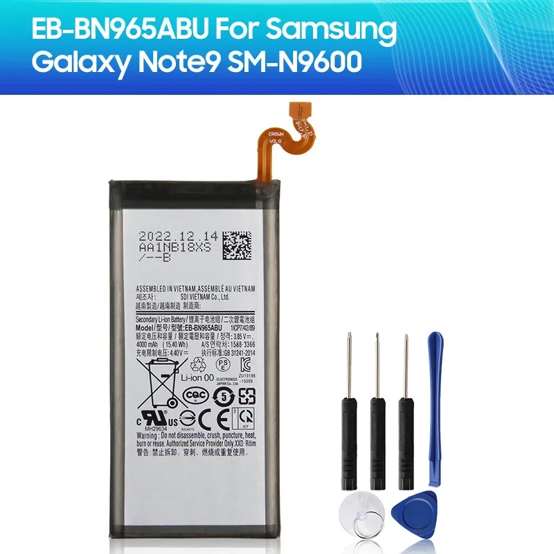 

Новая запасная батарея для Samsung Galaxy Note9 Note 9 N9600