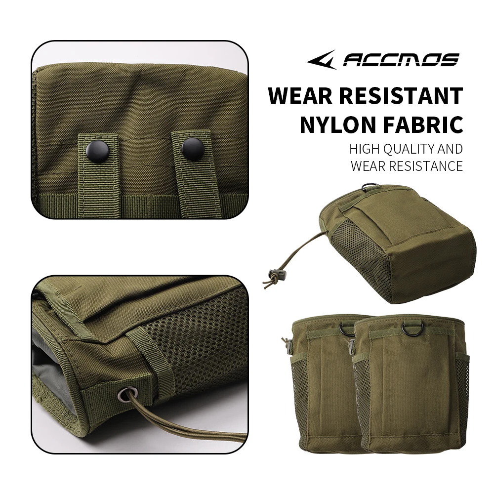 20*16*8cm Archery Release Bag Waist satchel tactical bag arrowhead Storage bag large size easy to carry camouflage canvas