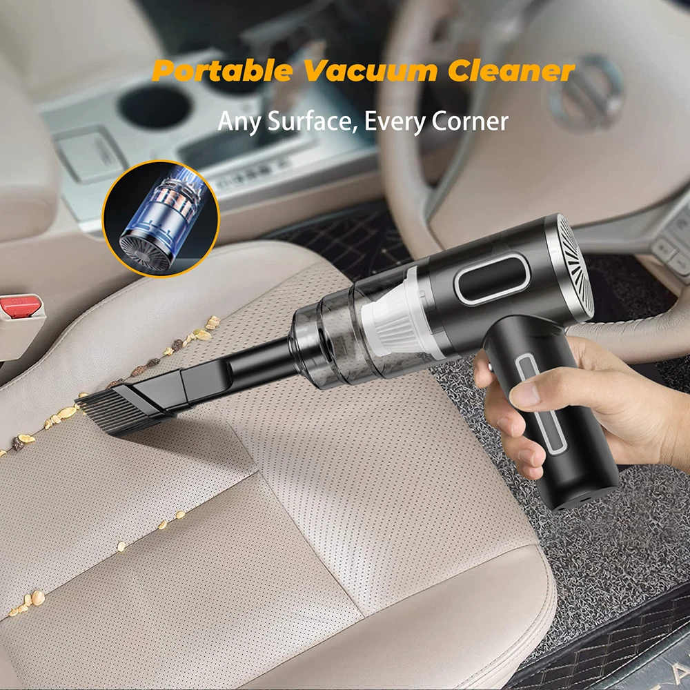  Car Vacuum Cleaner Wireless Charging Household Car Wet