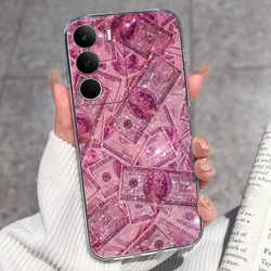 Funda de teléfono transparente con patrón de astronauta de moda - Carcasa trasera de TPU anti-huella
