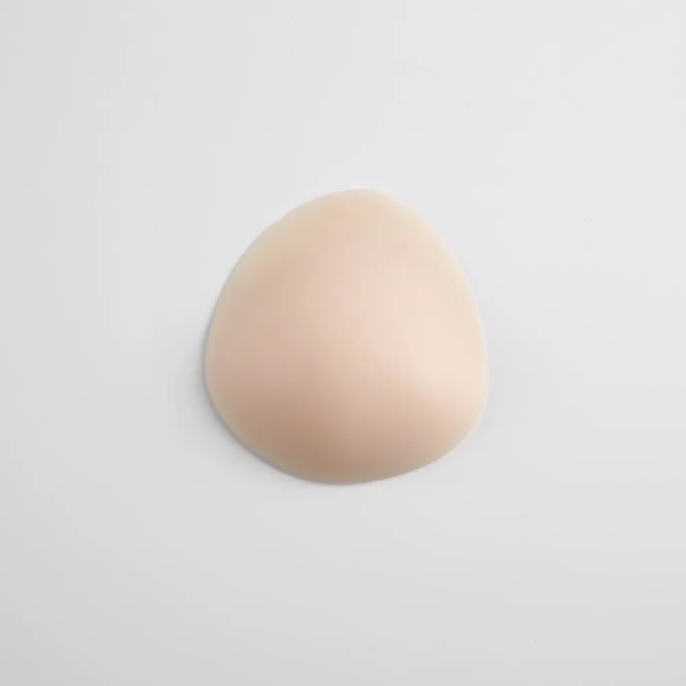 Skin Silicone Breast Pad Triangular Water Droplets Heart-shaped Thickened Invisible Gathering Bra Insert Underwear Pad