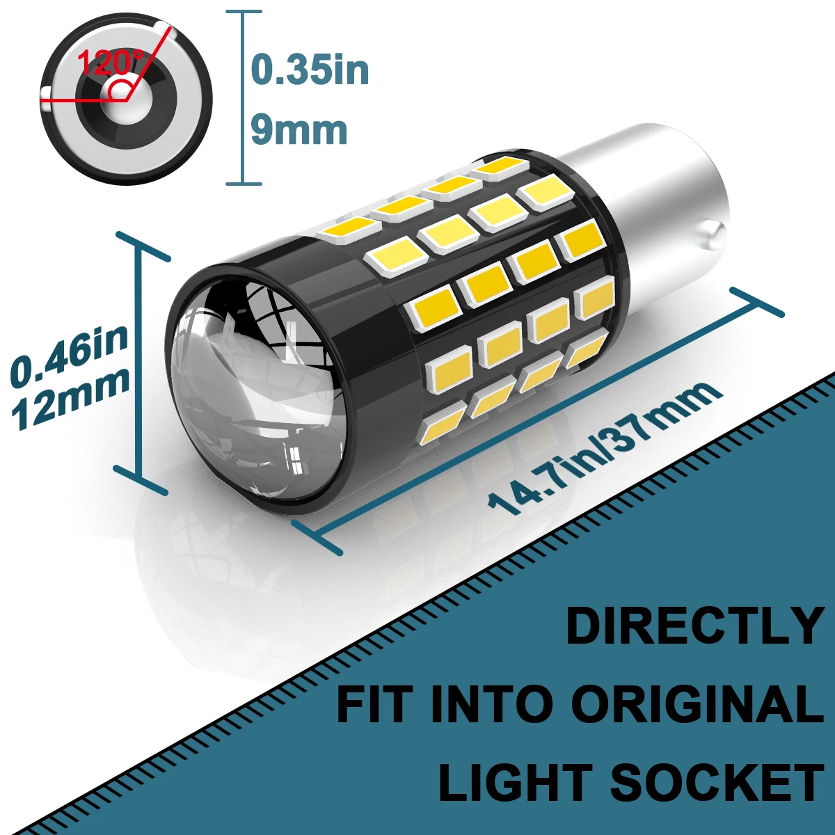 AENVTOL    극ũ   õ, 64111 LED  ĵ, 2x BAY9S H21W 64136 BAX9S H6W 64132 BA9S T4W