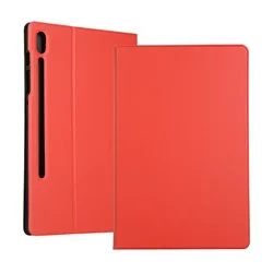 Premium PU Leather Tablet Cover - Tab S6 10.5 SM - T860 (Red)