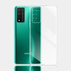 Custodia per telefono in silicone trasparente con protezione bumper