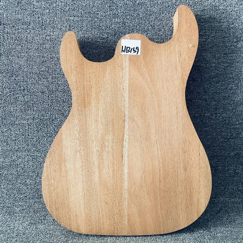 Hb159 Legno Massello Di Redwood Senza Vernici Corpo Per Chitarra Elettrica E Acustica Non Finito Per Chitarra Elettrica Muto Fai Da Te Sostituisci Le 