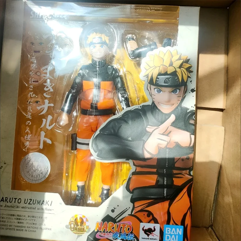 

Bandai Shf Naruto 2.0 Articulated Action Figure Model Boxed Figure Japanese Version In Stock Collect Ornament Children Kid Gift