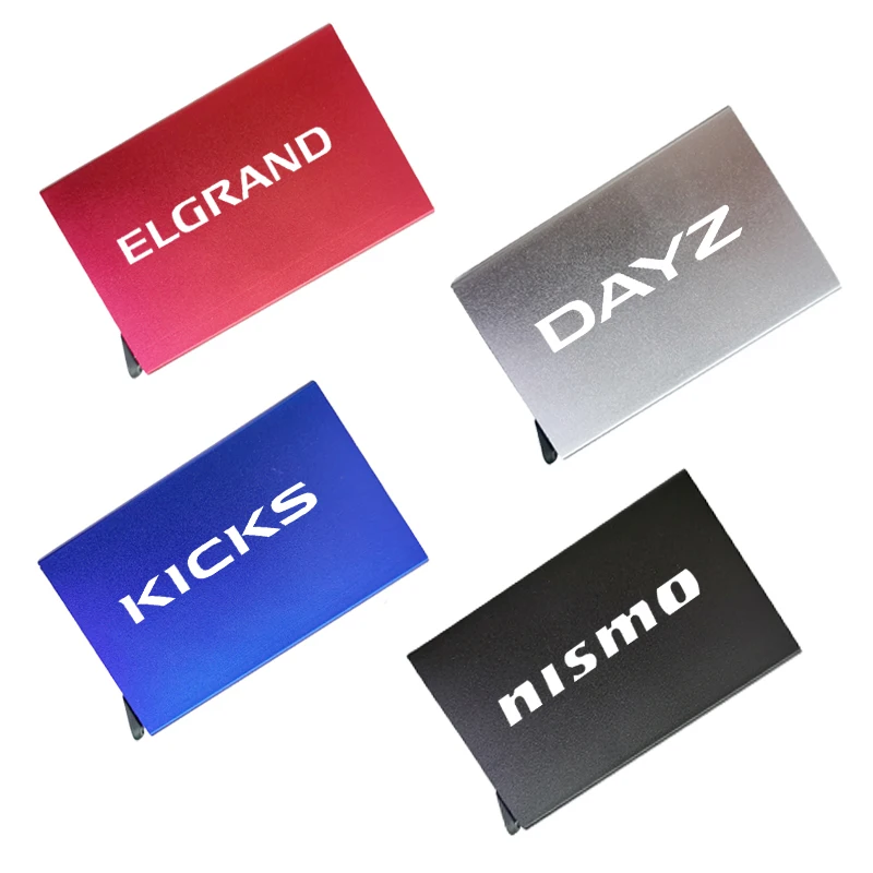 Credit Card Holder Protect Travel Id Cardholder Rfid Wallet Metal Case