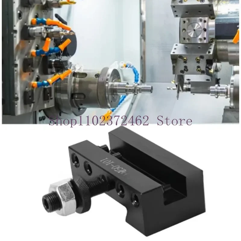 250-101 2PCS Quick Changing Tool Post High Carbon Steel Durable CNC Turning Lathe Tool Holder Boring Milling Cutter Bracket