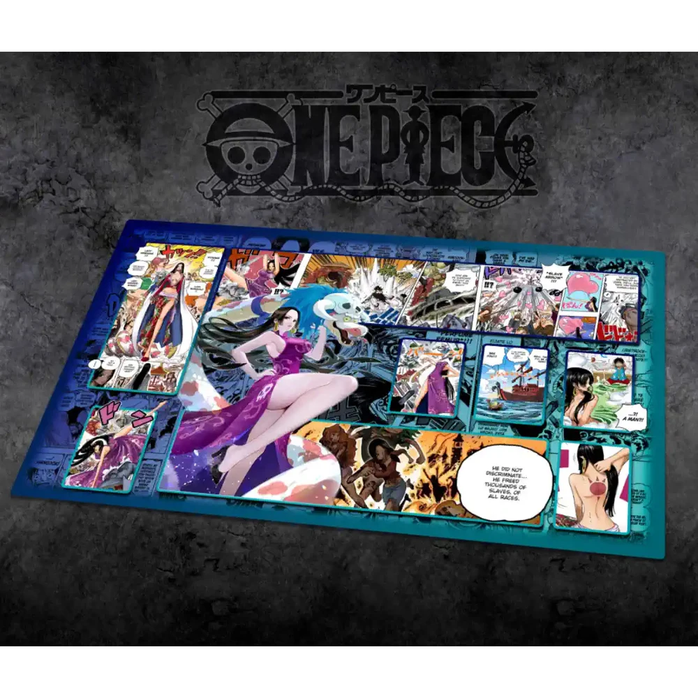 60*35*0.3Cm Diy One Piece Luffy Shanks Comic Version Teach Dedicated Game Card Mat OPCG Battle Game Anime Table Mat Gift Toys