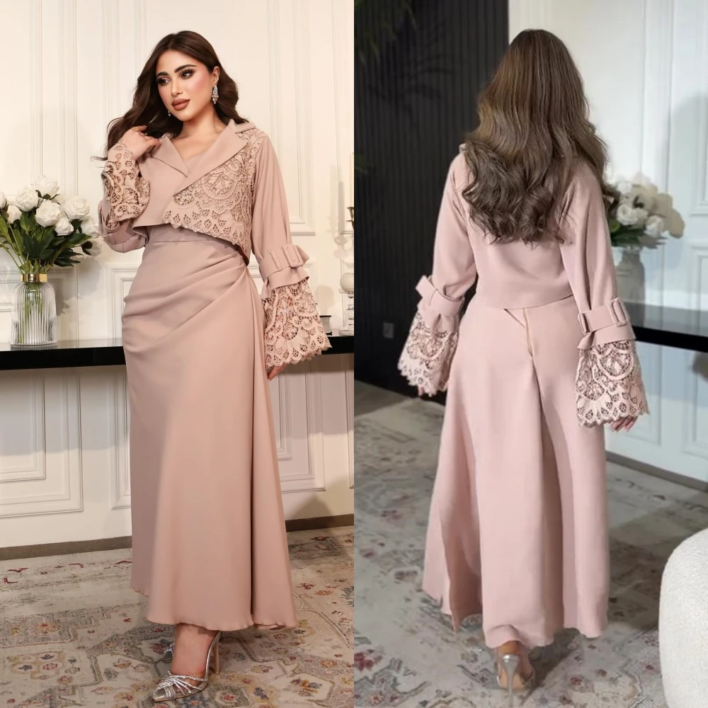 prom dress saudi arabia prom dress saudi arabia satin draped pleat prom a line jewel bespoke occasion gown long sleeve dresses Prom Dress Saudi Arabia Prom Dress Saudi Arabia Satin Pleat Quinceanera A-line V-neck Bespoke Occasion Gown Midi Dresses