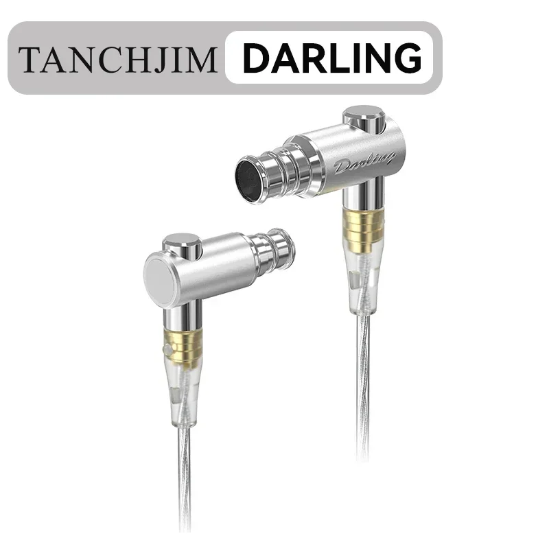 

TANCHJIM Darling 1BA+2DD HIFI in ear wired earphones with detachable cable mixing technology
