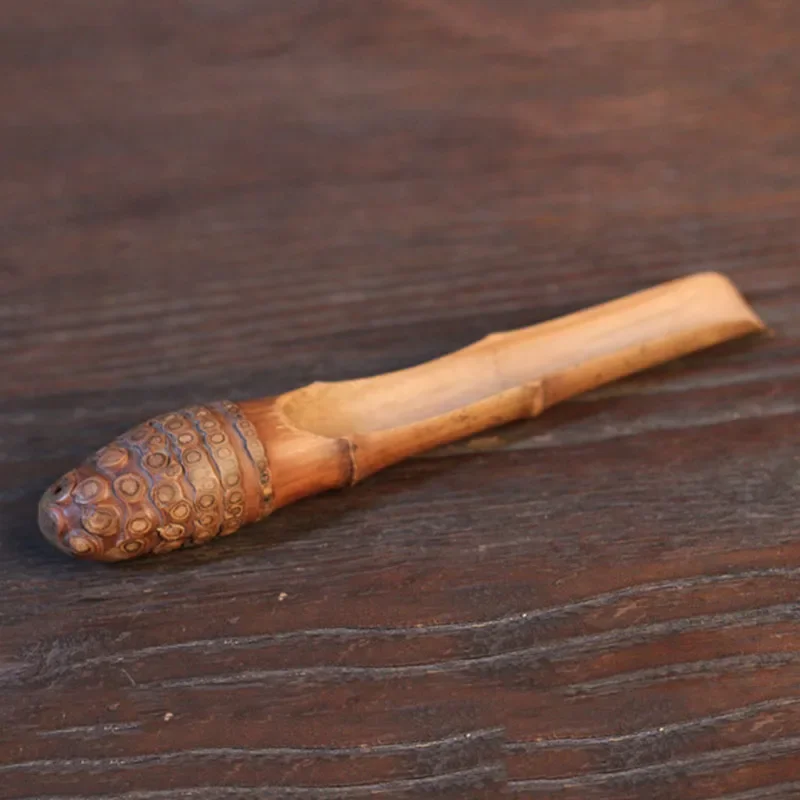 Natural Bamboo Tea Scoop Portable Teaspoon Chinese Kongfu Accessories 1Pc tea spoons