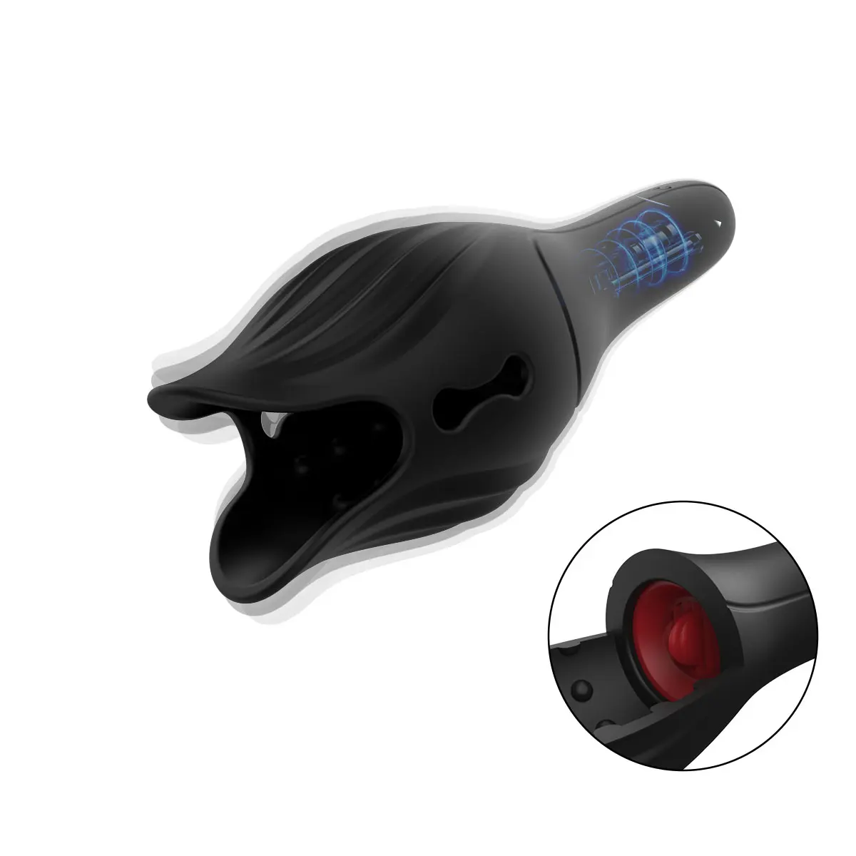 Sex Toys for Male Glan Masturbator Vibrator Penis Glan Testicle Massage Trainer Delay Ejaculation Silicone Sex Toys Adult Goods