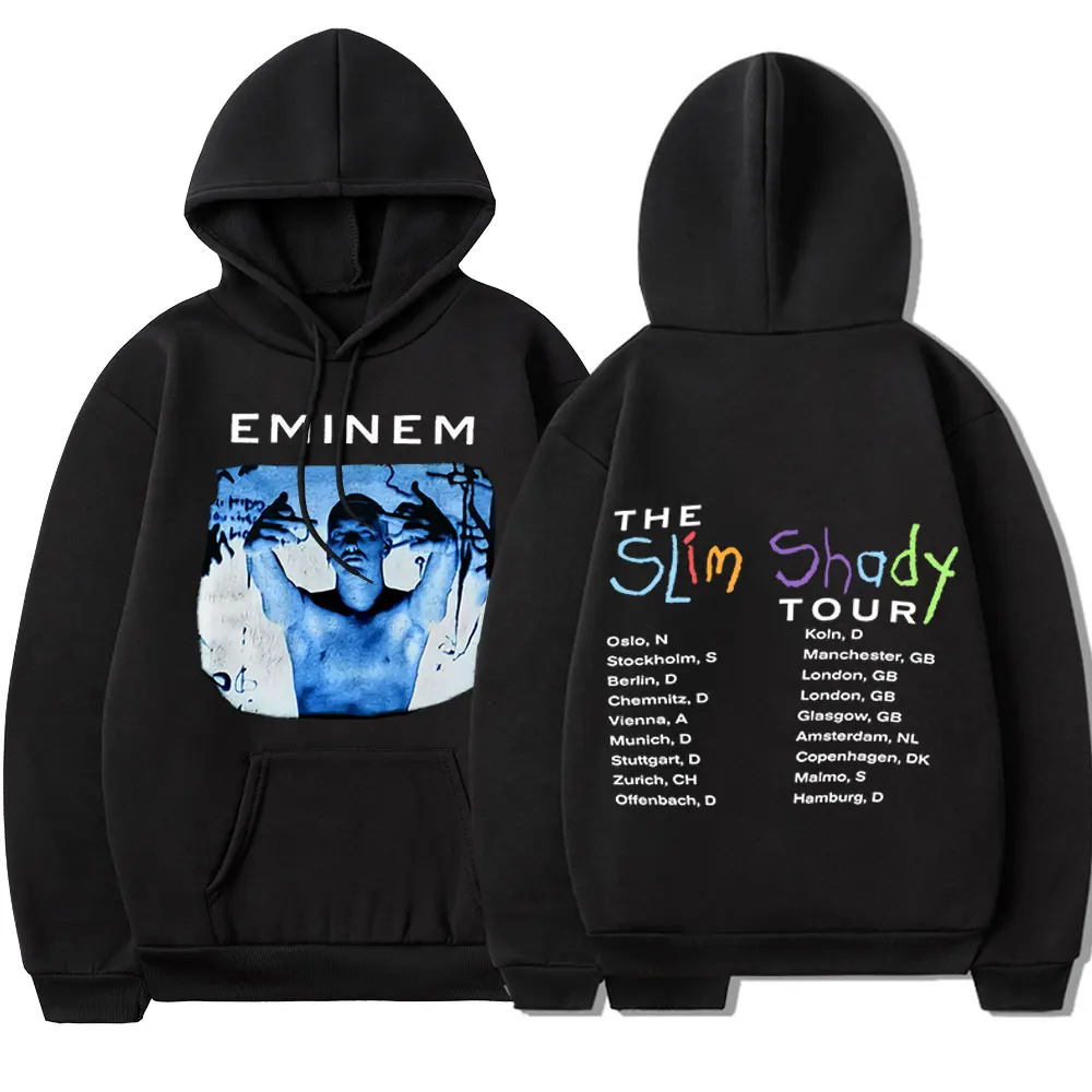 Eminem Slim Shady Tour Double Sided Print Hoodies 1