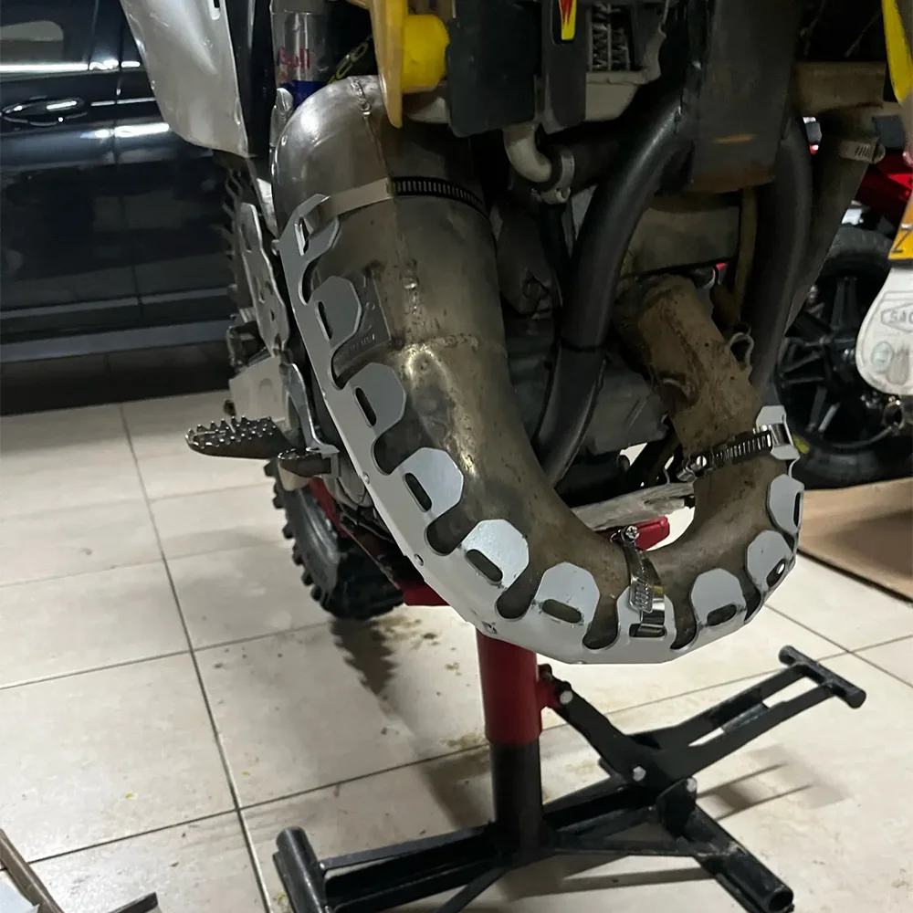 Couvercle De Protection De Tuyau De Silencieux De Bouclier Thermique D' échappement De Moto Pour Beta RR 2T 50 125 200 250 300 X-TRAINER 300 Xtrainer Accessoires