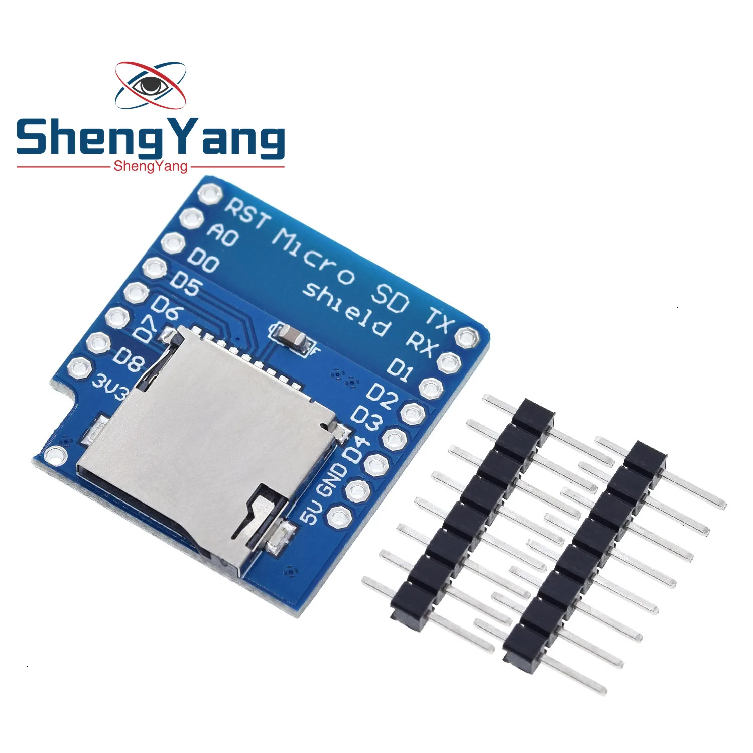 TZT Micro SD Shield für WeMos D1 Mini TF-Kartenmodul