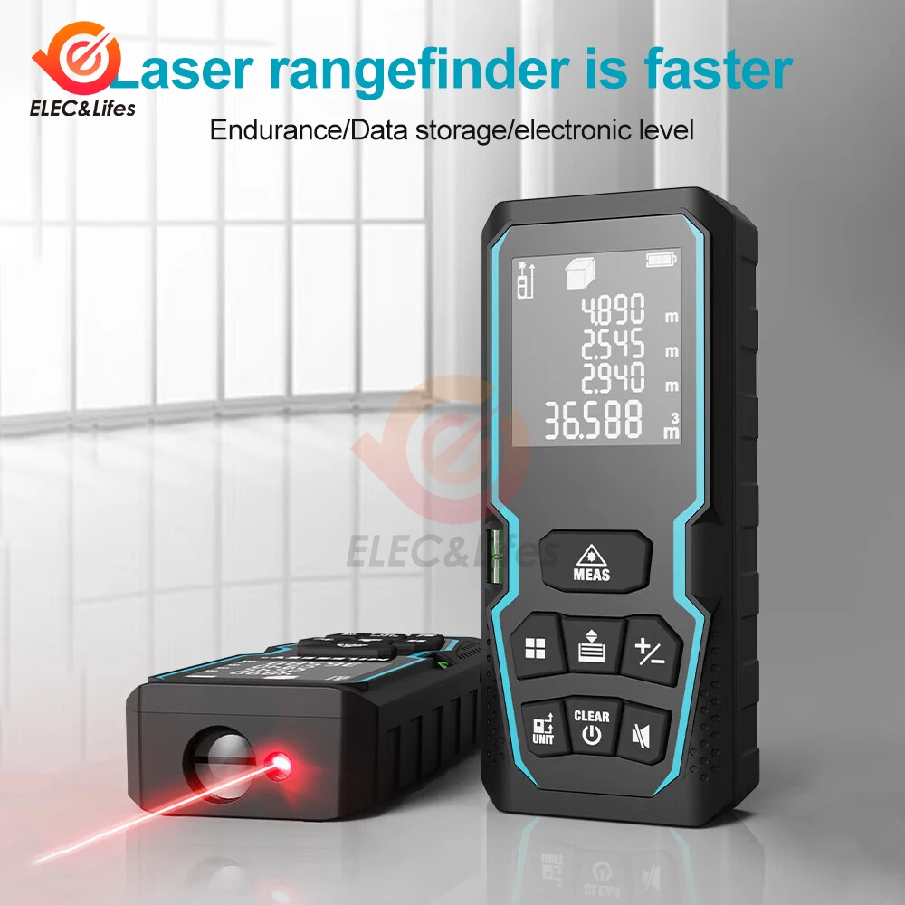 40/50 M Laser Rangefinder Mano Digitale Laser Distance Meter Abs Lega Di Alta Precisione Laser Misura Strumento Elettronico Di Misura Righello