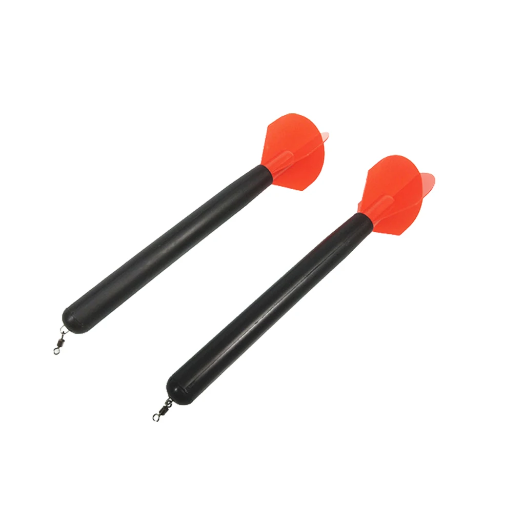 

2 Pieces Waterproof Fishing Marker Multifunctional Detachable Drifting Kit Carp Buoy Set Bobbers for Fisherman