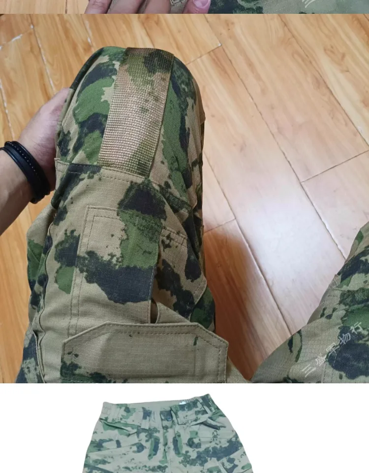 Russische MOX Ruinen Camouflage Kampfanzug Set Uniform Anzug Taktisches Langarmshirt Hosen Set – Detail 12