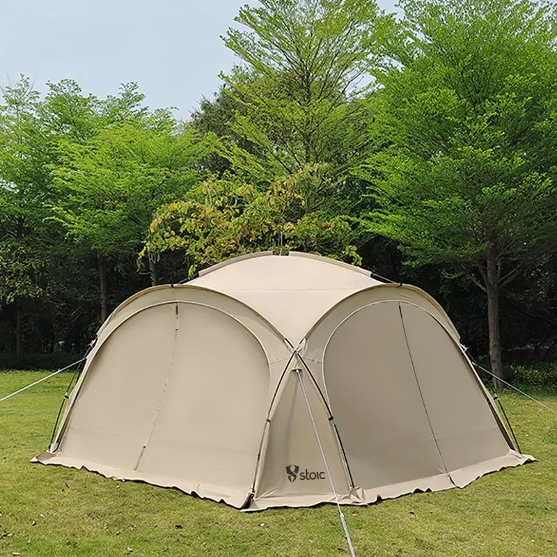

Outdoor Camping Dome Canopy can be Expanded Big Tent Camping Rain and Sun Protection Oversized Awning Pergola