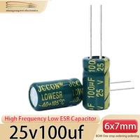 6x7 25v100uf 35v100uf 16v220uf 10v470uf 20PCS High frequency low resistance capacitor - Image 6