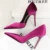 Shoes Purple Women Pumps Design Suede High Heels Sexy Party Shoes Stilettos Lady Heels Luxury Pumps Shoes Large Size 43