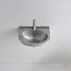 304 Stainless Steel Wash Basin  Stain-Resistant Wall-Mounted Sink  Large Opening Balcony Sink Rust-Free Bathroom Wash Basin 2