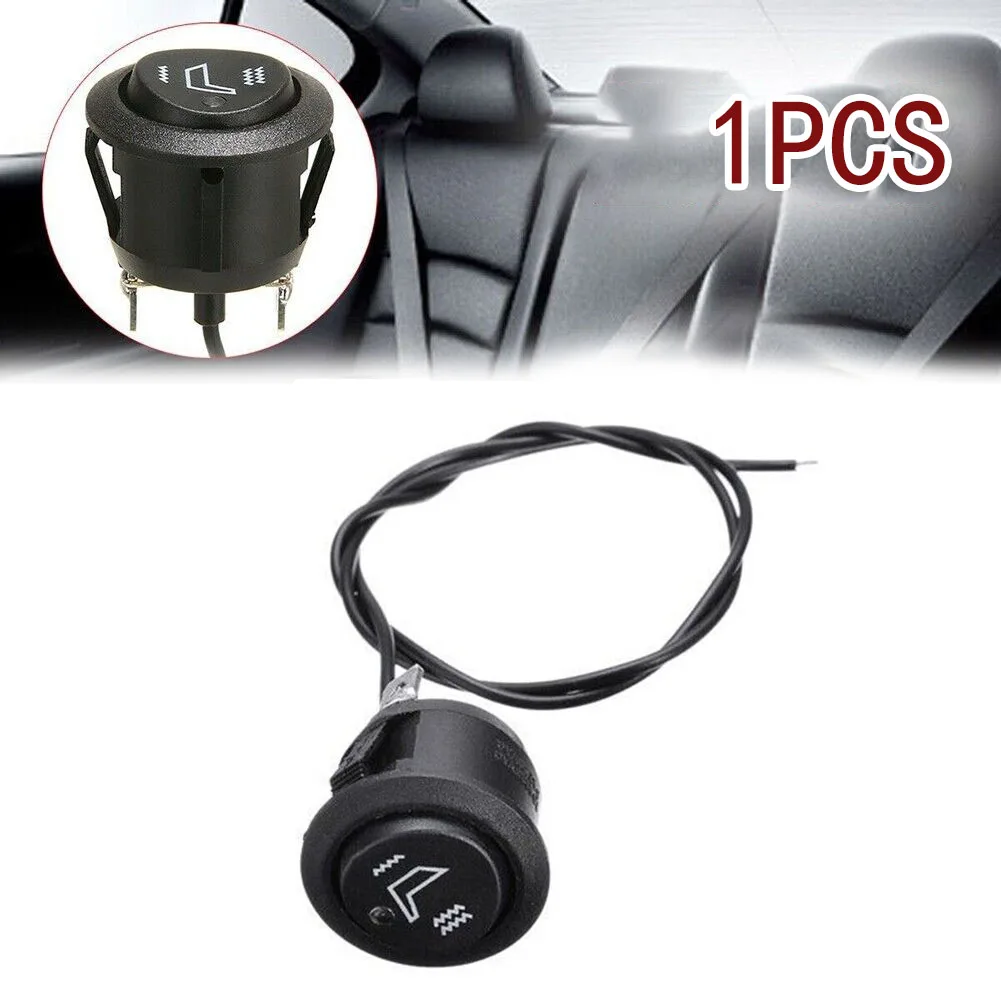 

1Pc Car Auto Seats Heater Switch 3Pin Round Heated Rocker Hi/Low Off Control 12V Universal Replacement Seat Heater Switch