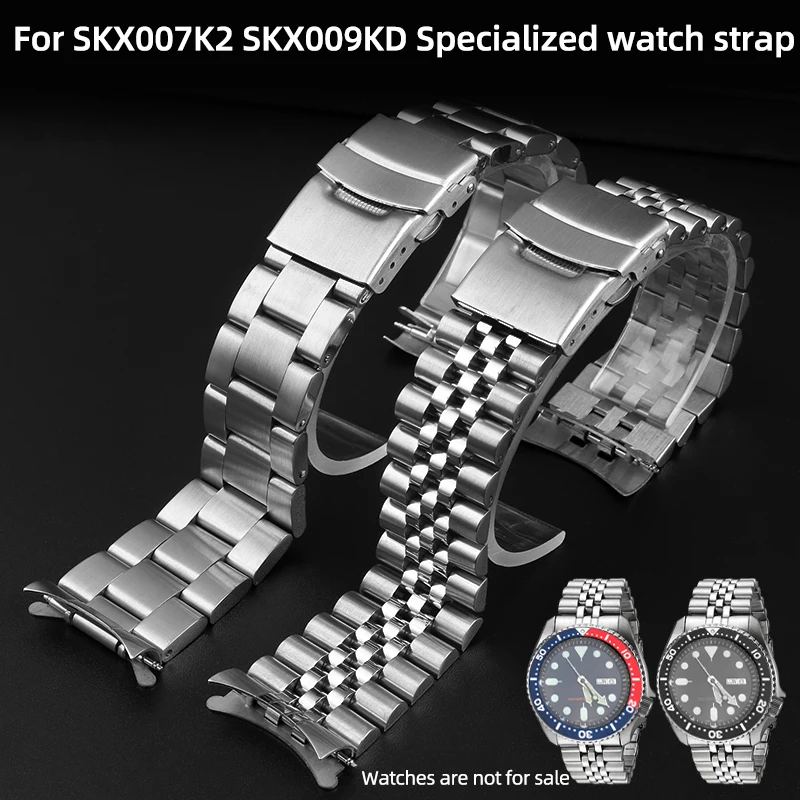 22mm watch strap For Seiko Series SKX007K2 SKX009 SRPD63K1