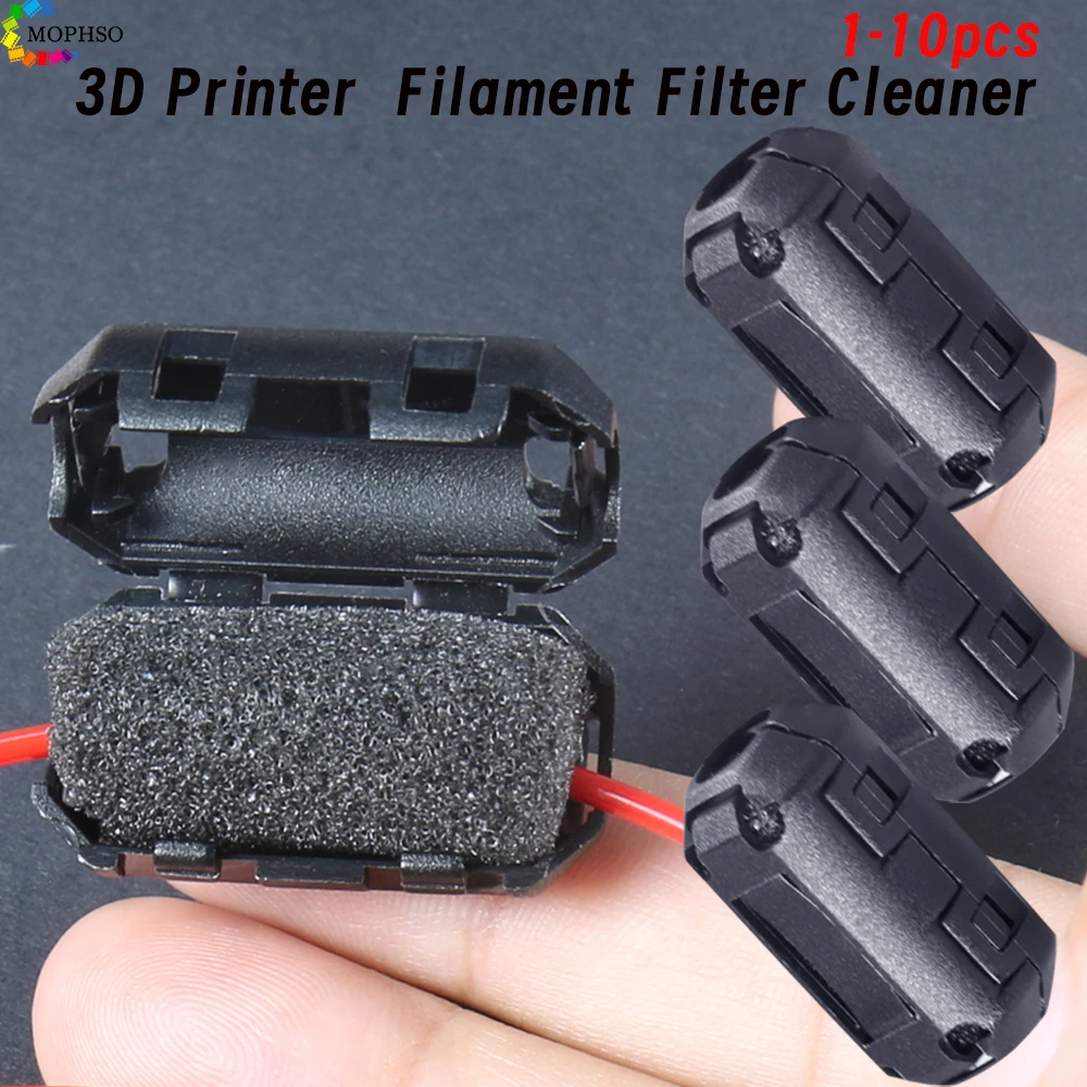 1-10Pcs Filament Filters Dust Removal Flame Foam Cleaner Blocks For A6 ...