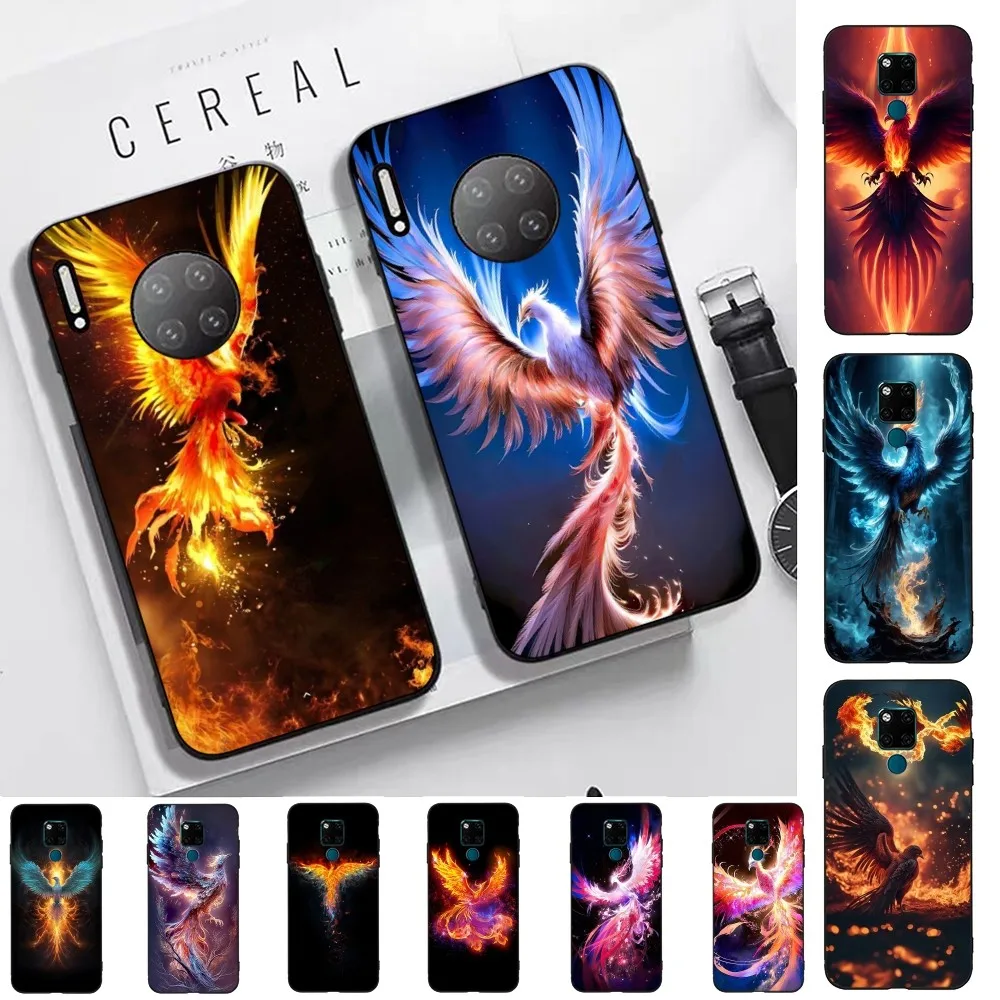 Custodia Per Telefono Fire Phoenix Per Huawei Mate 10 20 30 40 50 Lite Pro Nova 3 3I 5 6 Se 7 Pro 7Se