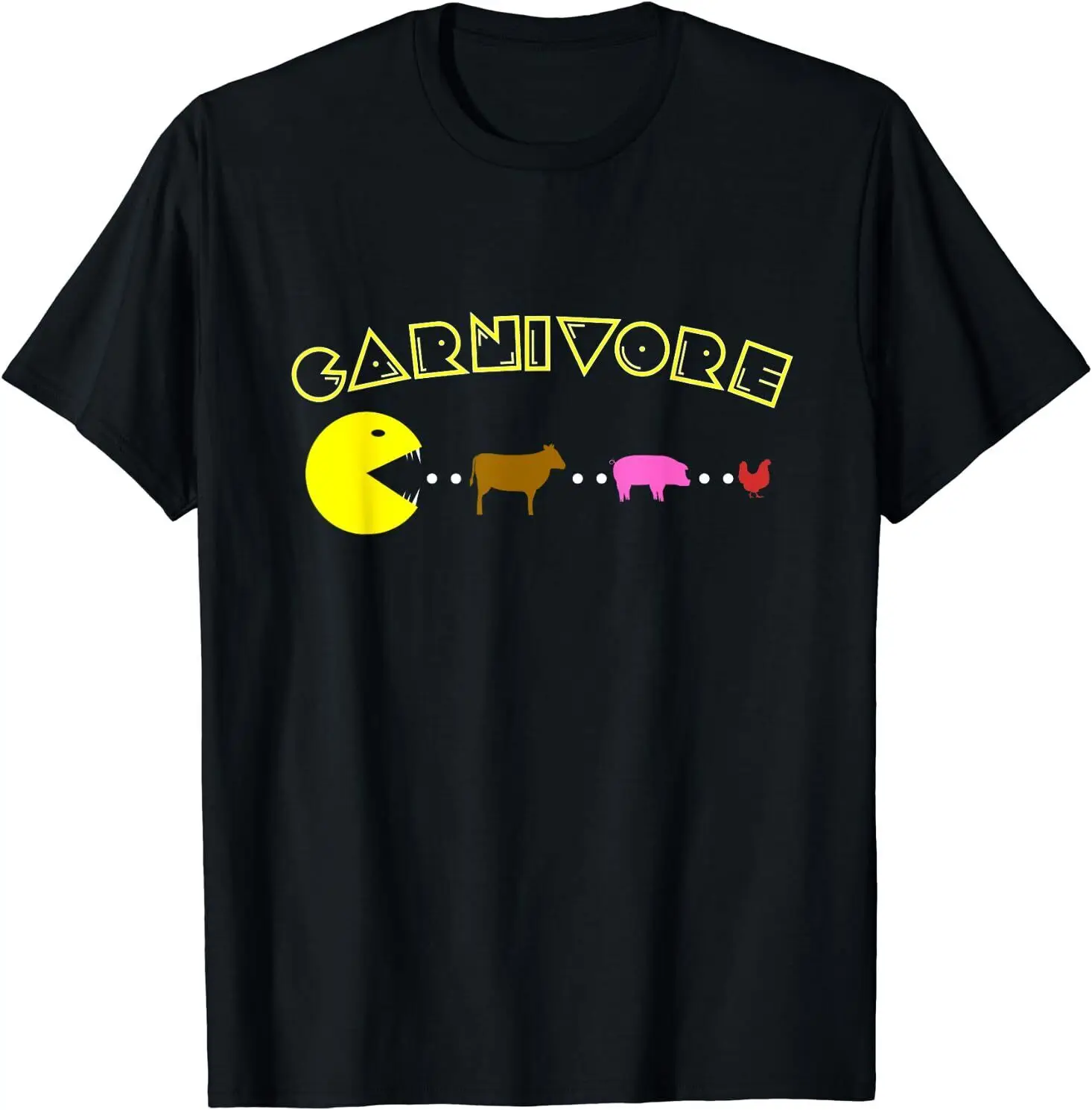 Carnivore Keto Diet Mangiatore Di Carne Divertente Idea T Shirt Maniche Lunghe O Corte