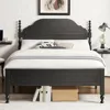 Wood Queen Size Bed Frame with Wooden Headboard and Footboard, Heavy Duty 12 Solid Wood Slats Support, Queen Bed Frame 1
