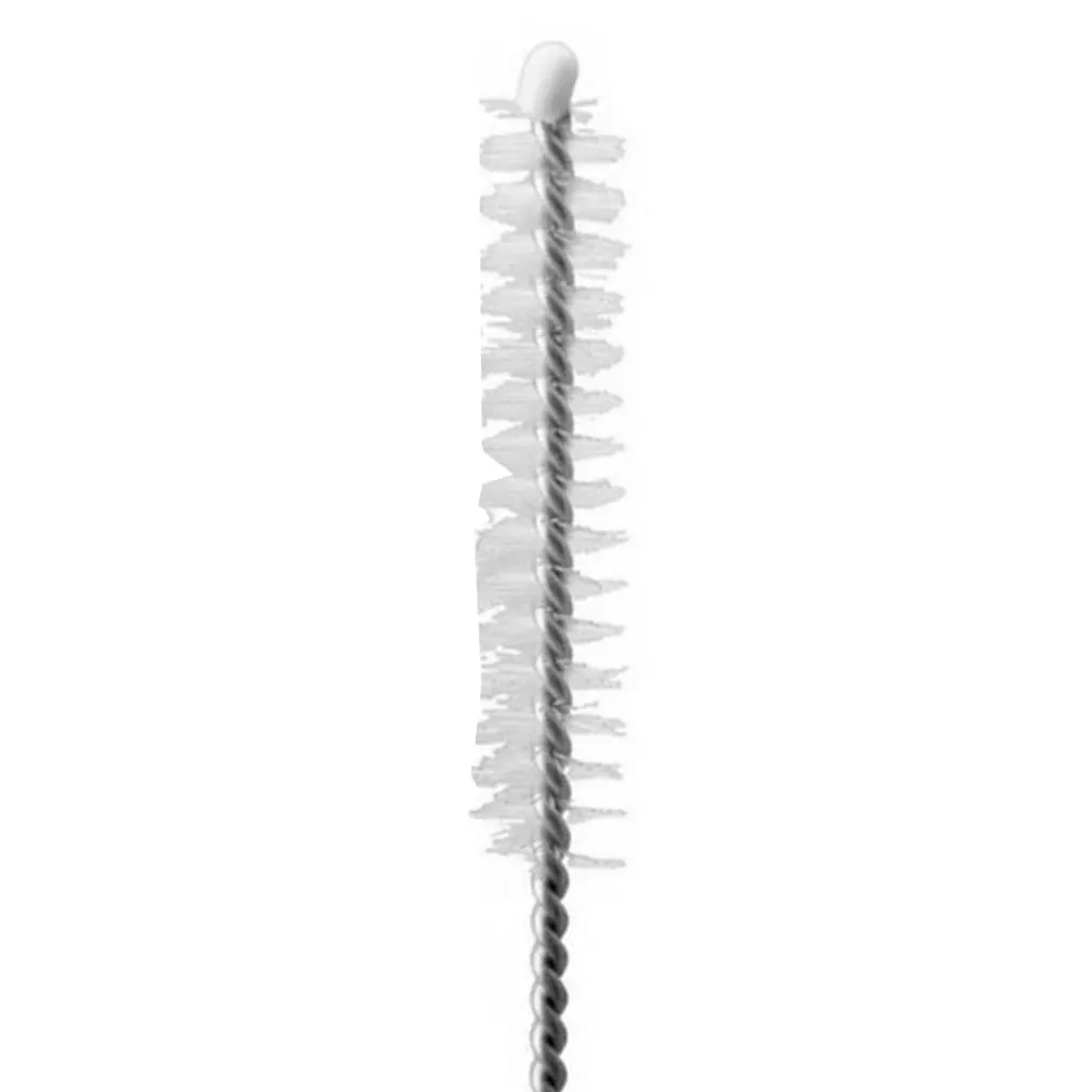 

10Pcs/Set Stainless Steel Straw Brush Nylon Straw Cleaning Brush Fish Tank Pipe Brush Bottle Suction Tube Glass Tube Brush
