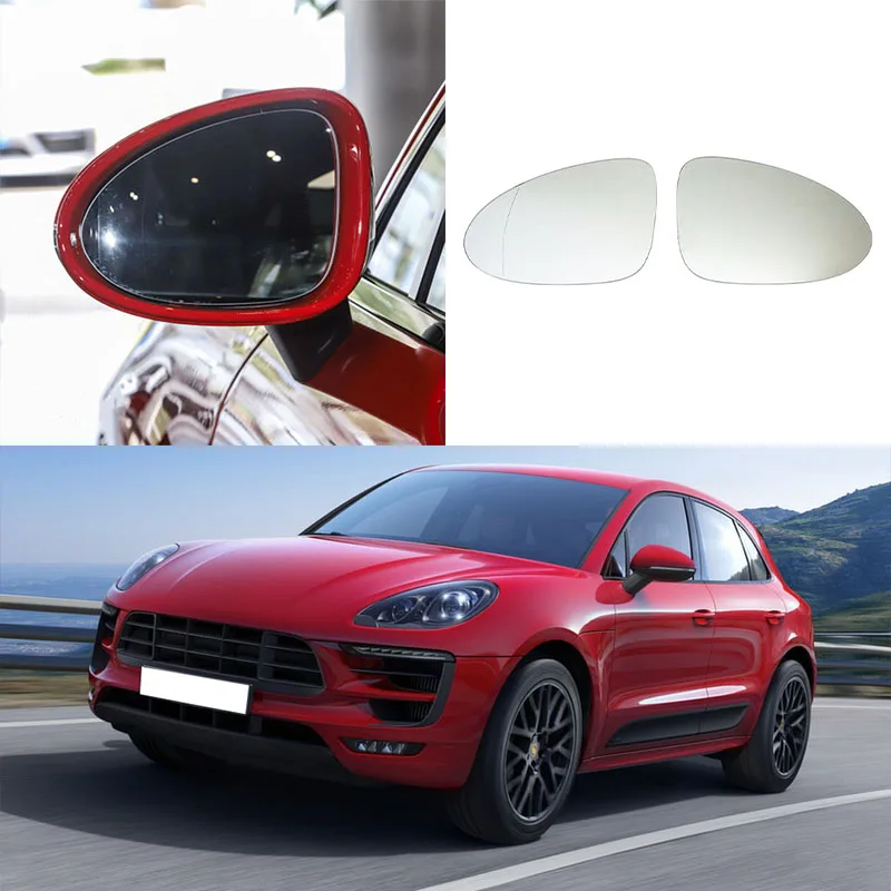 

Автозапчасти для Porsche Macan 2014-2020 автомобильное переднее левое боковое крыло с подогревом стекло для зеркала заднего вида