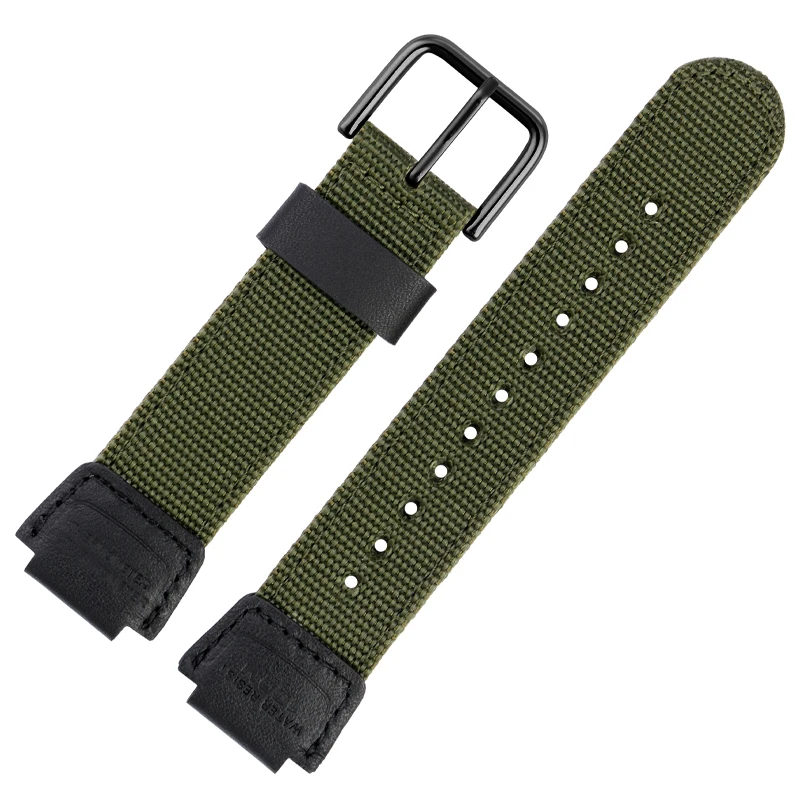 Enhanced Canvas Nylon Watch Strap – Durable & Versatile Design for a Bold Look, Available in 16mm & 18mm Widths