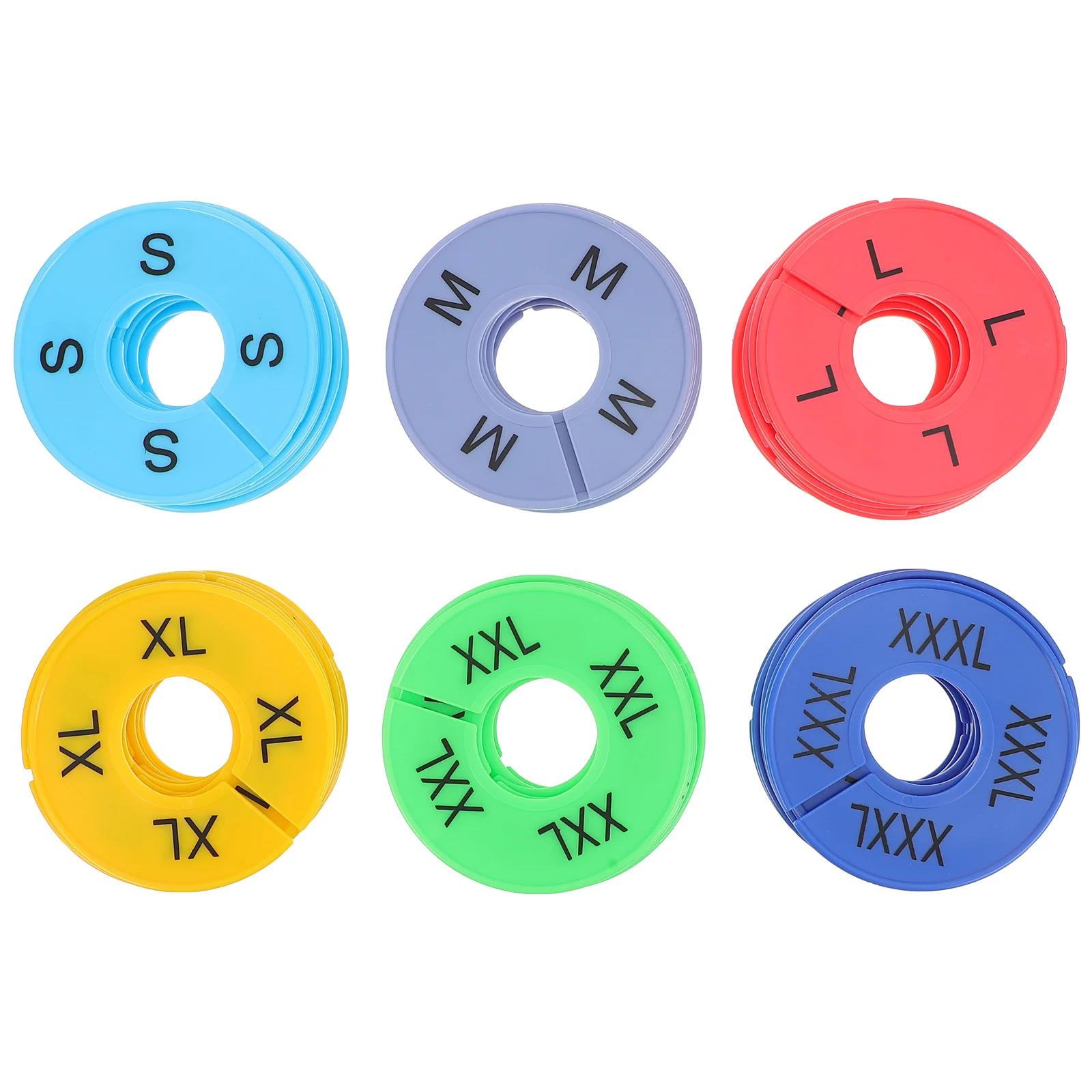 

60pcs Household Shop Clothes Dividers Clothes Dividers Nursery Closet Dividers