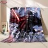 Customize Your Star Wars Blanket Personalized Name Customized Blanket Darth Vader Sofa Office Four Seasons Blanket Special Gift 2
