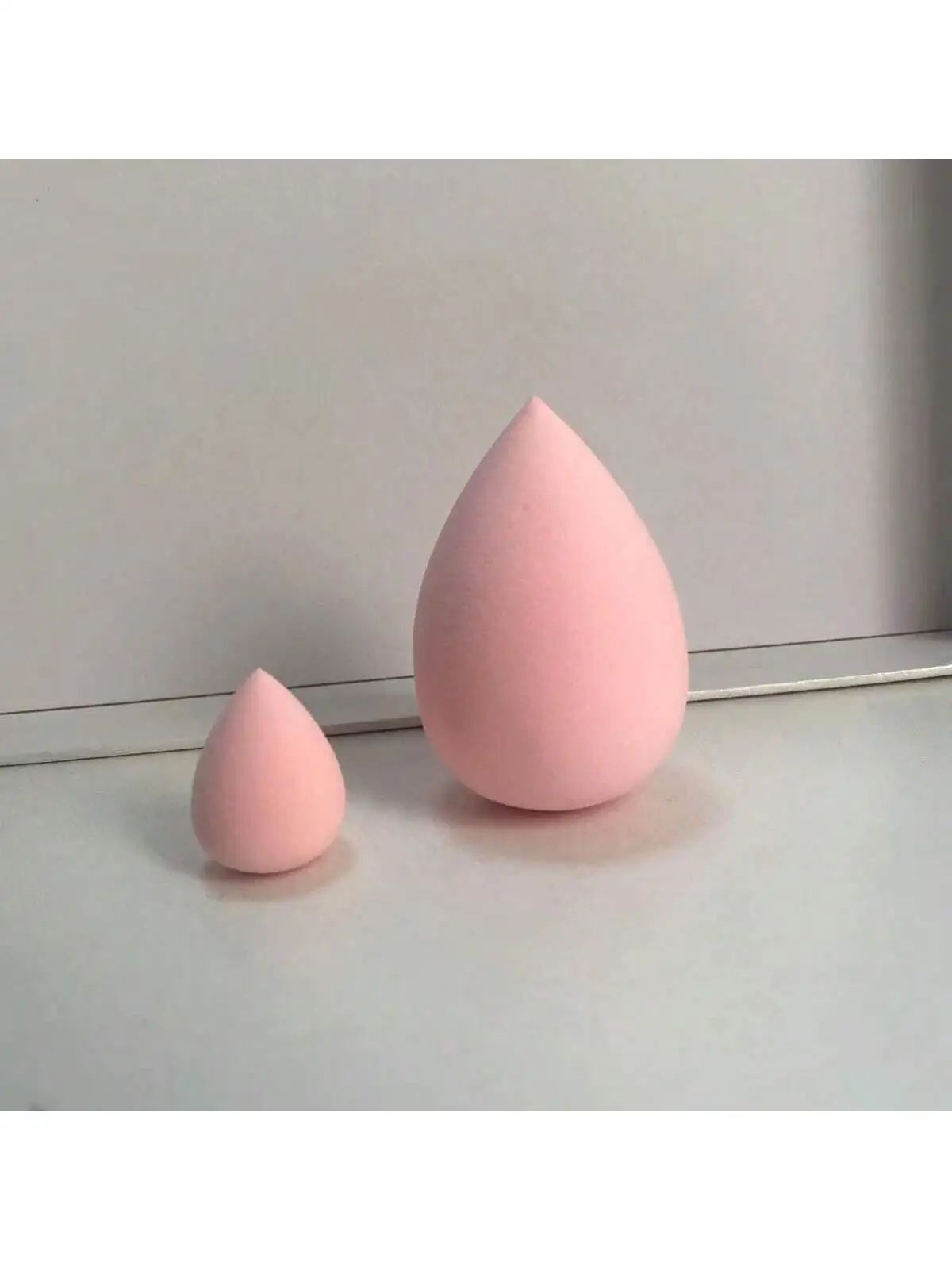 Makeup Sponge Set 16Pcs Pink Makeup Sponge And Makeup Puff Suitable For Face Cream And Powder Concealer Powder Machine