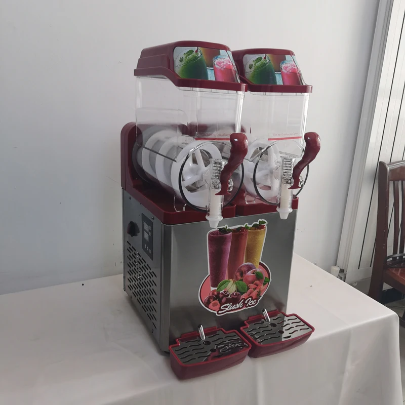 

Slushie Machine 12L 24L 36L Commercial Ice-Cool Juice Smoothie Slush Maker Home Frozen Drink Dispenser Vending Machine