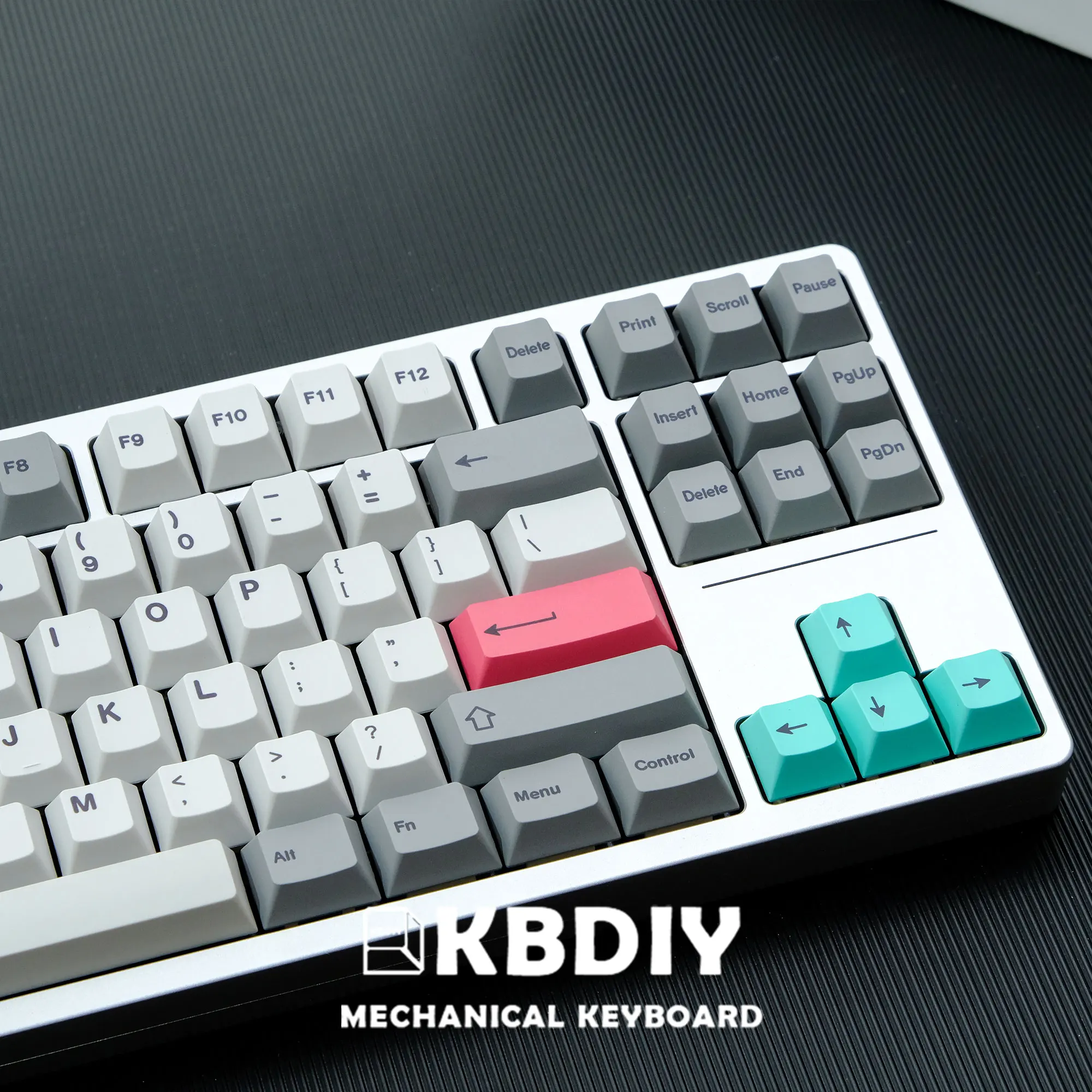 Kbdiy Teclado Mecânico Keycaps Dolch-light Moderno Pbt Retro Gmk Perfil Cereja Switches mx Faça Você Mesmo Custom 147 Chaves - Imagem 2