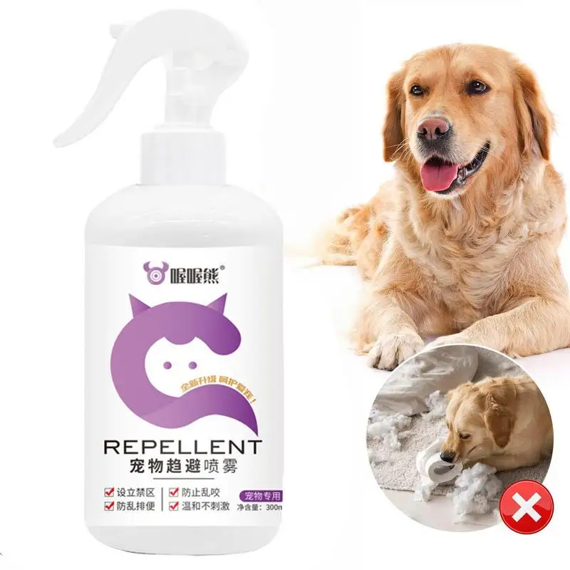 

300ml Bitterness Spray Preventing Pets from Biting and Chewing Dogs No Chew Spray Non-Toxic Cats Dogs anti bite spray for dogs