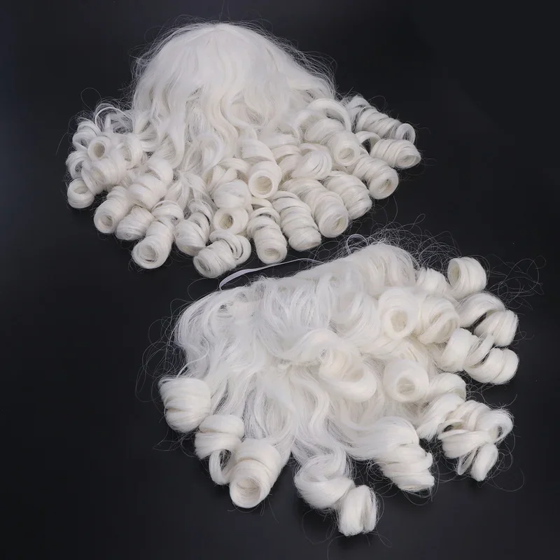 Santa Claus Beard Set Costume Santa Beard for Christmas Decoration