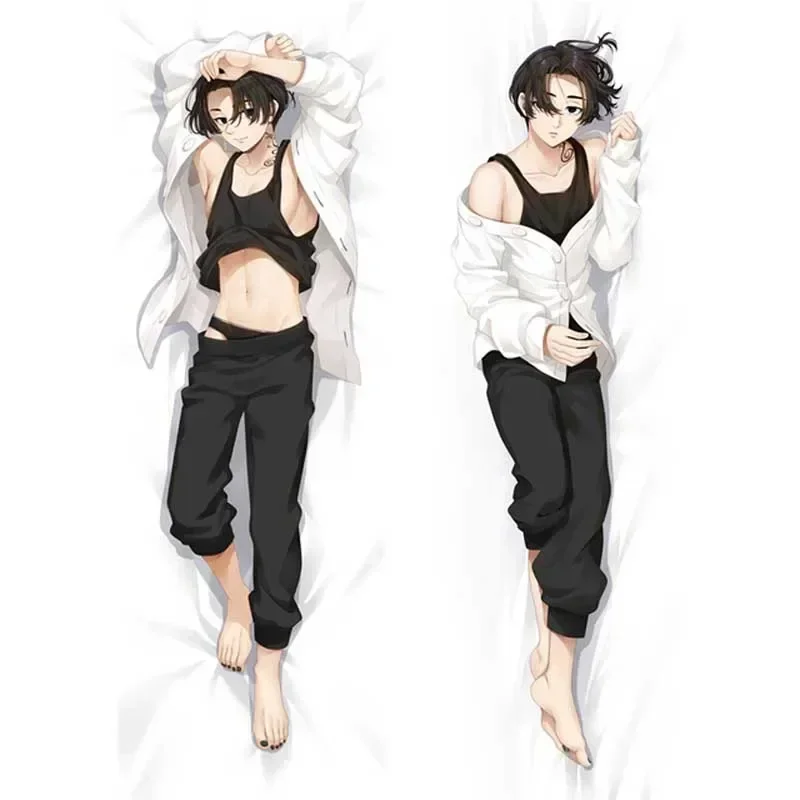 

Anime Tokyo Revengers Mikey Dakimakura Manjiro Sano Cosplay Pillow Case Hugging Body Costume Otaku Throw Pillow Cover Prop