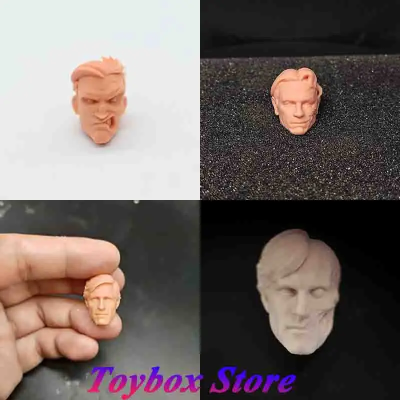 Hl086 1/12 Two-Face Hl778 Tommy Lee Jones Hl626 Harvey Dent Batman Dc Movie Villain Unpaint Head Sculpt Per Shf Mezco Neca Body
