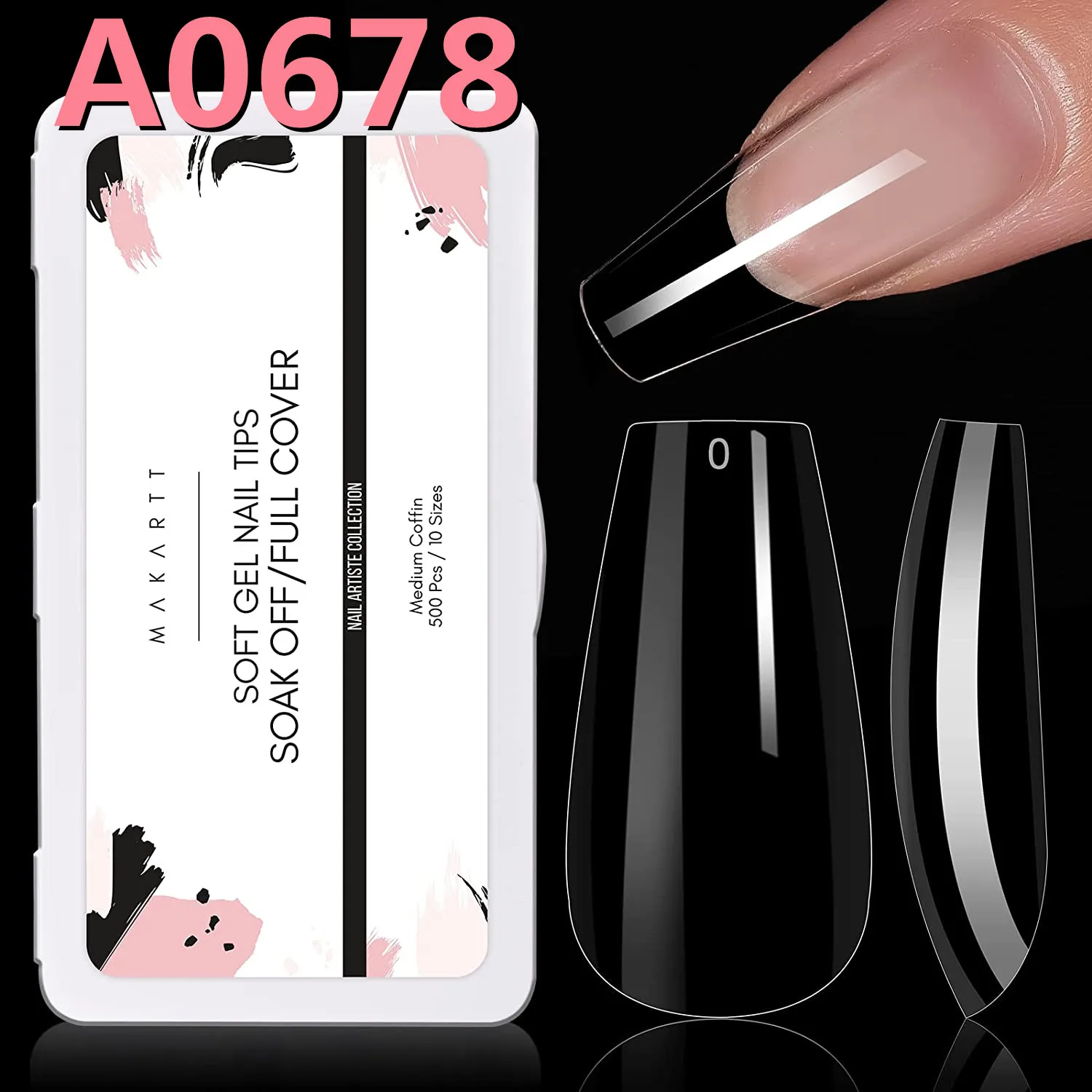 A0678 Nail Tips-M