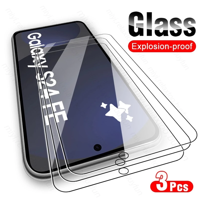 3-Pack Ultra HD 9H Tempered Glass Screen Protector