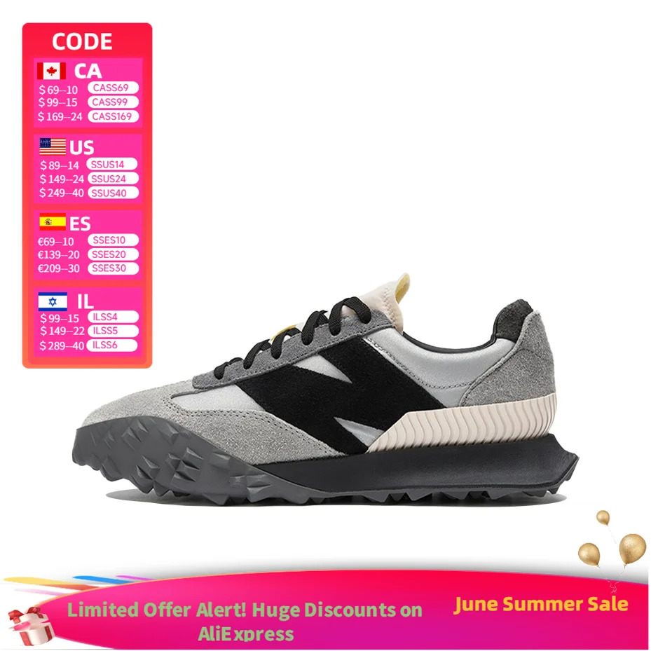 New Balance XC-72 Retro, chaussures de course décontractées à semelle épaisse et souple, unisexes, gris noir UXC72AA1 1 New Balance XC-72 Retro, chaussures de course décontractées à semelle épaisse et souple, unisexes, gris noir UXC72AA1 1