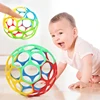 Baby Toys Rattles Kids Educational Toys Grasping Holes Balls For Newborn Cribs Stroller Soft Safety Hand Bells Baby Speelgoed 1